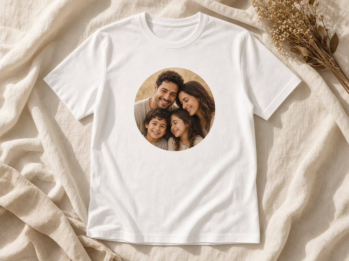 Personalized White T-Shirt