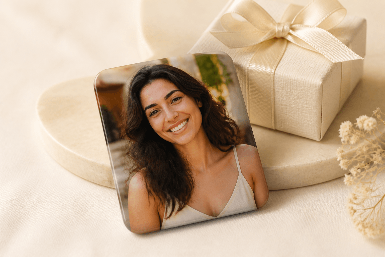 Personalized Photo Refrigerator Magnet