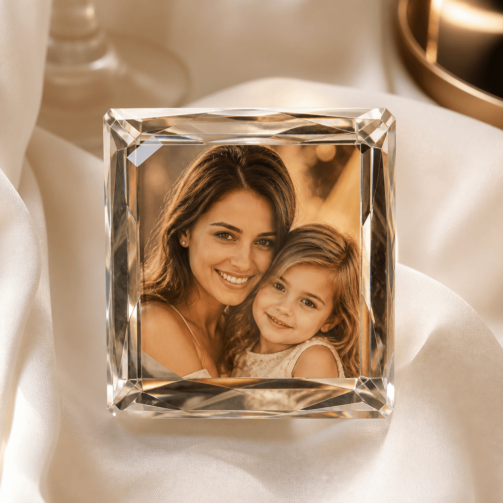 Square Crystal Photo